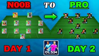 Dream League Soccer 2024  Make Noob to Pro Account  Official DLS 24 [upl. by Tibold]