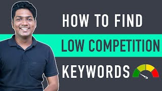 How to Find Low Competition Keywords with High Traffic [upl. by Maleen]