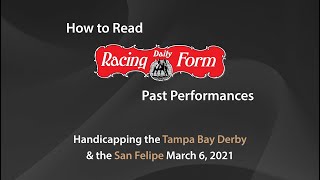 How to Read DRF Daily Racing Form Super Basics [upl. by Yahiya122]