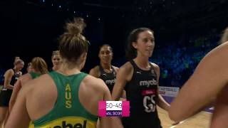 Netball World Cup  Silver Ferns v Australia Highlights [upl. by Oiruam536]