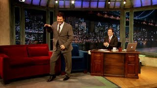 Nick Offerman Break Dances Late Night with Jimmy Fallon [upl. by Jannery562]