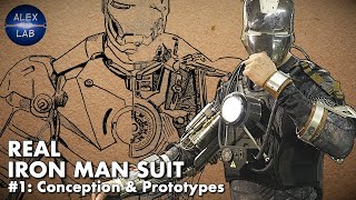 Building real Iron Man suit Part1 Conception amp Protoypes Reactor Repulsor Armor Exosuit [upl. by Mauretta909]