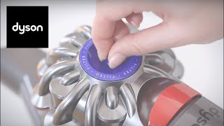 How to clean your Dyson V8™ cordless vacuums filters [upl. by Galliett20]