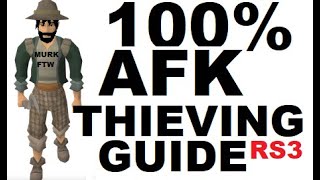 Advanced Runescape Tips Pickpocketing 100 AFK Seed Thieving Guide RS3 2020 [upl. by Tikna]