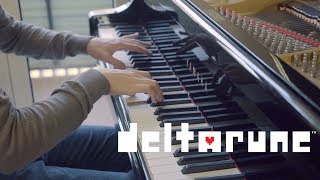 DELTARUNE OST  The World Revolving piano version [upl. by Dobrinsky]