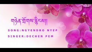 Bhutanese Song Ngyendro Nyep Dzongkha Lyrics Video [upl. by Tonina]