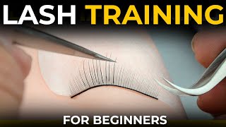 Beginners Lashing Guide Eyelash Extensions [upl. by Creight786]