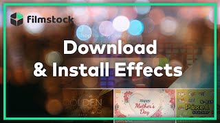 Downloading amp Installing Filmora Effects  Filmstock Video Effects [upl. by Gabrielson883]