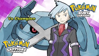 Pokémon Ruby Sapphire amp Emerald  Champion Battle Music HQ [upl. by Yreffej]