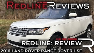 2016 Land Rover Range Rover HSE  Redline Review [upl. by Maidie157]