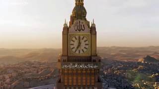 The ABRAJ AlBait Towers Worlds largest Clock Tower in makkah [upl. by Yrrek]