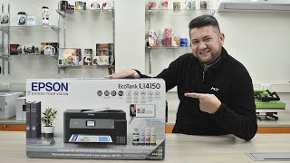 Impresora Multifuncional Epson EcoTank L14150 A3  Instalacion de tintas de sublimacion [upl. by Saitam599]