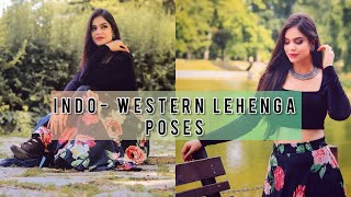 Top lehenga pose ideas  Girls Indo western pose Myclicks Instagram [upl. by Row484]