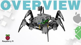 Freenove Big Hexapod Robot Kit for Raspberry Pi Overview 2 [upl. by Tenrag]