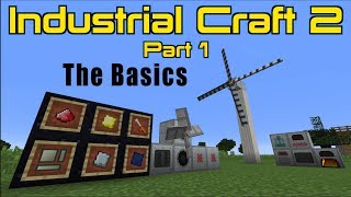 Industrial Craft 2 Part 1 The Basics  Minecraft 1122 [upl. by Atnohsal]