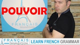 Pouvoir to be able to — Past Tense French verbs conjugated by Learn French With Alexa [upl. by Solitta767]