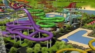 RCT3 Roller Coaster Tycoon 3 Waterworld [upl. by Ayekram414]