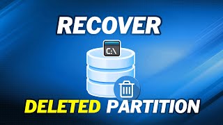 How to Recover Deleted Partitions Using CMD [upl. by Reklaw1]