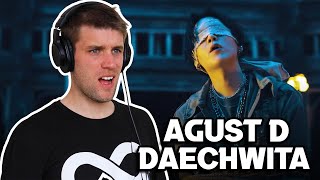 Rapper Reacts to AGUST D SUGA BTS FOR THE FIRST TIME  DAECHWITA 대취타 MV [upl. by Lienad]