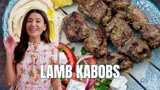 Juiciest Lamb Kabob Recipe  The Mediterranean Dish [upl. by Nnhoj913]