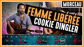 Cours de guitare  Apprendre Femme Libérée de Cookie Dingler [upl. by Ziom]