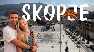 SKOPJE North Macedonia  Matka Canyon and FREE Walking Tour [upl. by Mendy]