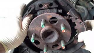 How To Replace Drum Brake Shoes Full  EricTheCarGuy [upl. by Anuhsal]