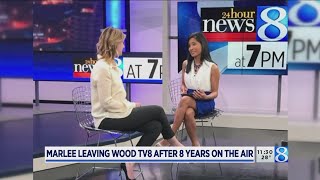 Marlee Ginter leaving WOOD TV8 after 8 years on air [upl. by Anined]