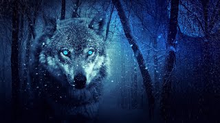 Wolves howling in the night 8 Hours of wolf sounds [upl. by Airehtfele]