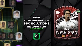 RAUL  ALL 14 SBCS   Easiest Way Possible   MadFUT 25 [upl. by Elvera604]