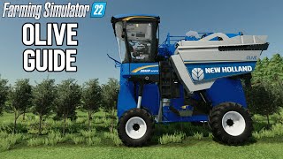 Guide To Olives Farming Simulator 22 [upl. by Orva197]