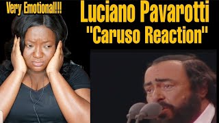 Luciano Pavarotti Caruso Reaction [upl. by Ecidna186]