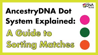 AncestryDNA Dot System How to Use It [upl. by Ekihc]