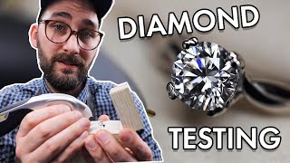 Do LabGrown Diamonds Test As Real Diamonds [upl. by Otanod581]