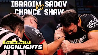 İbragim Sagov vs Chance Shaw Highlights [upl. by Matusow331]