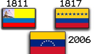 Evolucion De Las Banderas De Venezuela [upl. by Alleirbag]