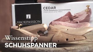 Wissenstipp Schuhspanner [upl. by Wilkison]