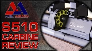 Gun amp Shooting Review  The Air Arms S510 Carbine [upl. by Zined]