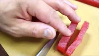 How To Slice Fish For Sushi and Sashimi [upl. by Elston]