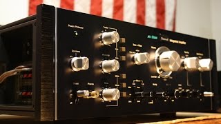 Vintage Japanese Amplifier  Sansui AU11000  Demonstration and Sound Test ✅  4K [upl. by Alexi86]