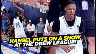 Hansel Enmanuel Puts On a SHOW at The Drew League UNREAL Performance [upl. by Fablan]