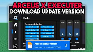 Arceus X Executer  Download Update Version 2024 [upl. by Ybreh720]