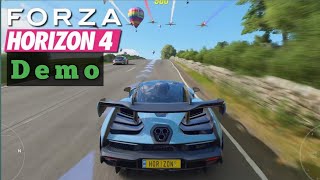 Forza horizon 4 Gameplay Demo version from Microsoft store  MaxBlind [upl. by Elenaj]