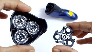 Philips Aquatouch Shaver  How to RemoveClean Blades [upl. by Bluefield]