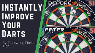 INSTANTLY Improve Your Darts  4 Tips On How To Throw Darts [upl. by Aihsatal]