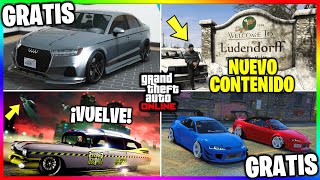 Nueva ACTUALIZACION Nuevo CONTENIDO EPICO COCHES amp REGALOS GRATIS DESC amp MÁS GTA Online [upl. by Lewiss313]