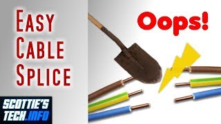 Easy waterproof Cable and Wire Splice [upl. by Georgeanne310]