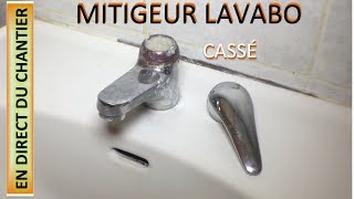 COMMENT REMPLACER UN MITIGEUR LAVABO [upl. by Ateuqal294]