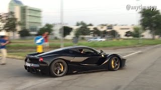 Powersliding and Drifting a Laferrari at the Pagani Factory [upl. by Anitram]