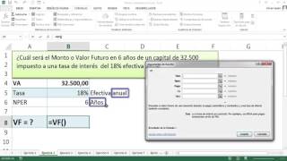 INTERÉS COMPUESTO EN EXCEL  EJERCICIO 2 [upl. by Aro]